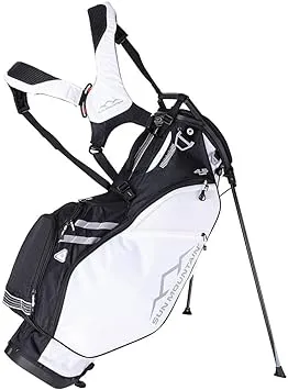 Sun Mountain 2024 4.5 LS 14-Way Stand Bag BLACK-STEEL-RUSH Red