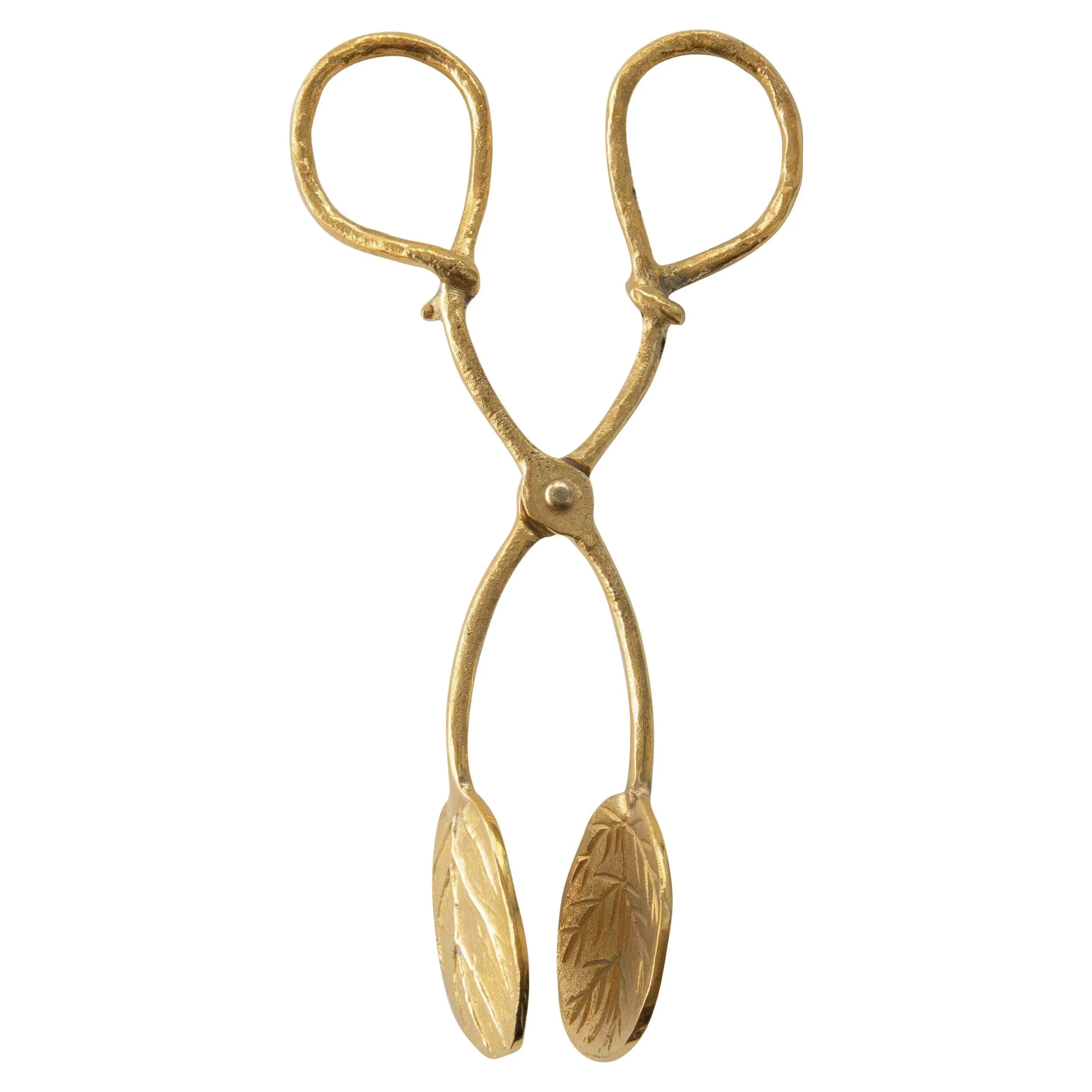 Creative Co-op - Brass Leaf Tongs