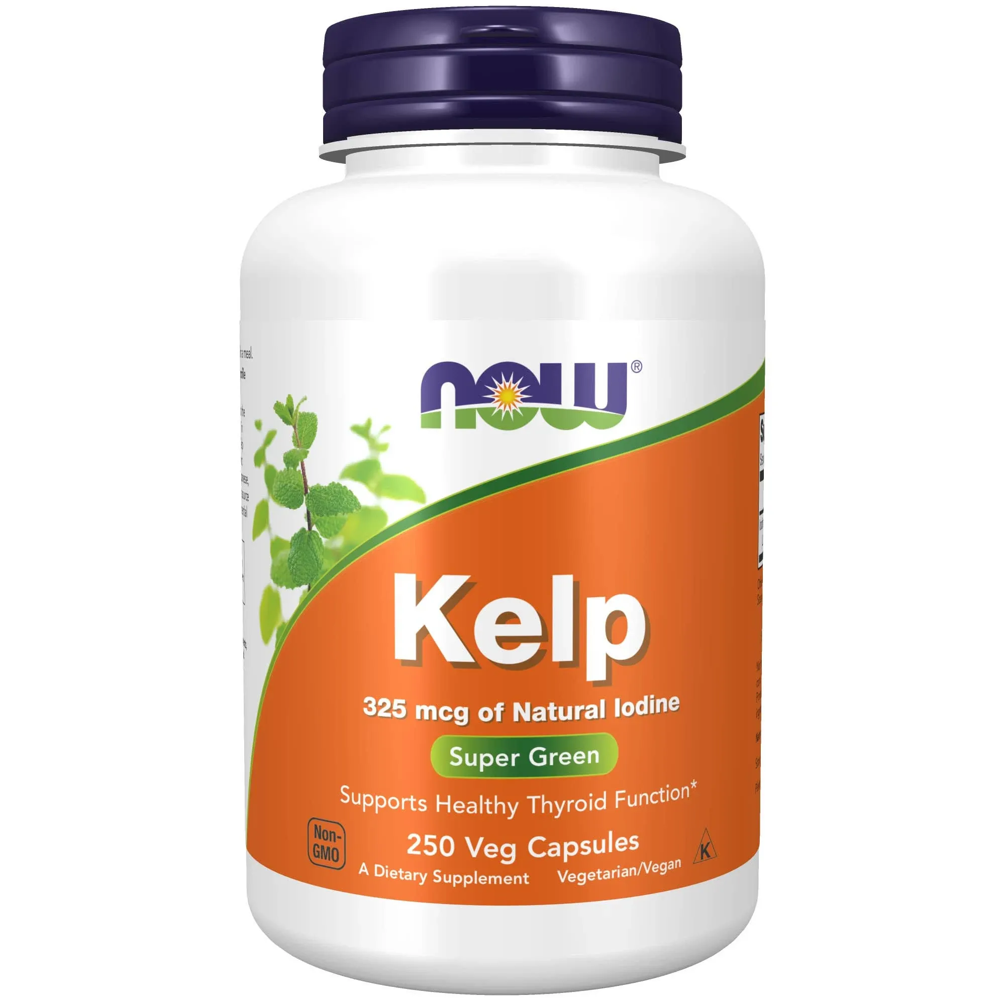 Now Foods Kelp, 325 mcg, 250 Caps