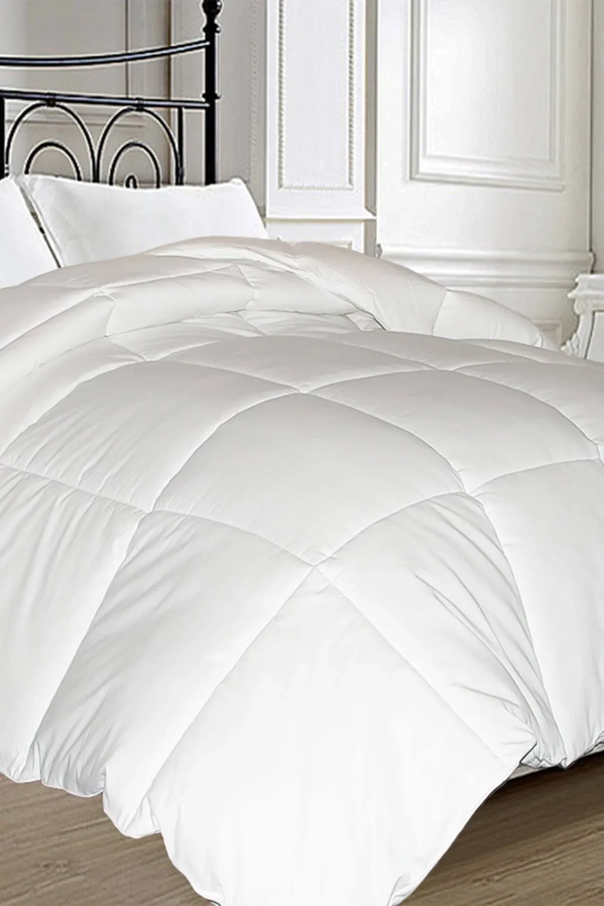 Blue Ridge Home Fashions Microfiber Natural Feather Down Fiber Blend Comforter - Full/Queen