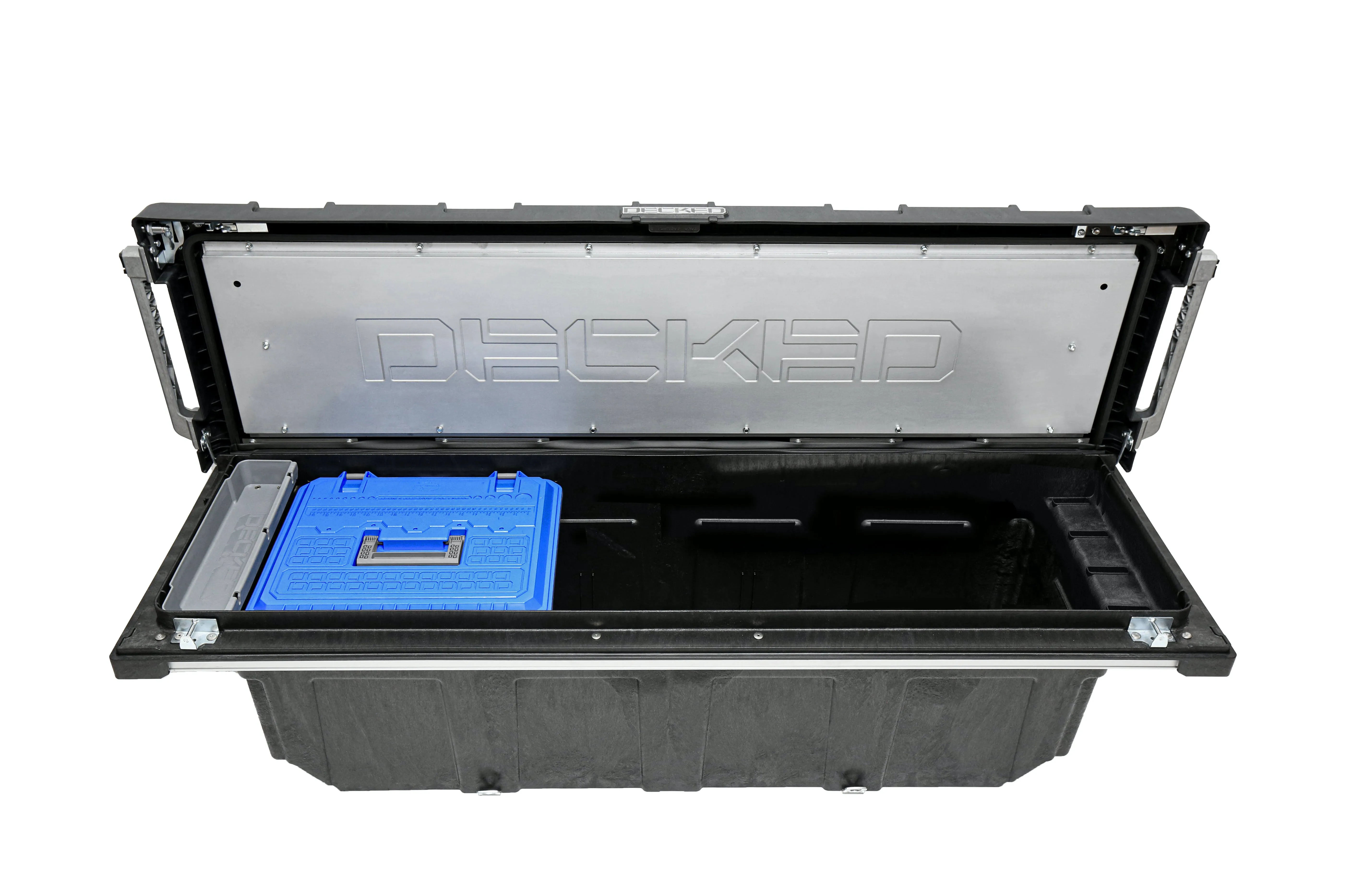 72.54 in. Matte Black HDP Full-Size Crossover Pickup Truck Tool Box with 20 in. Deep Tub, Lifetime Warranty