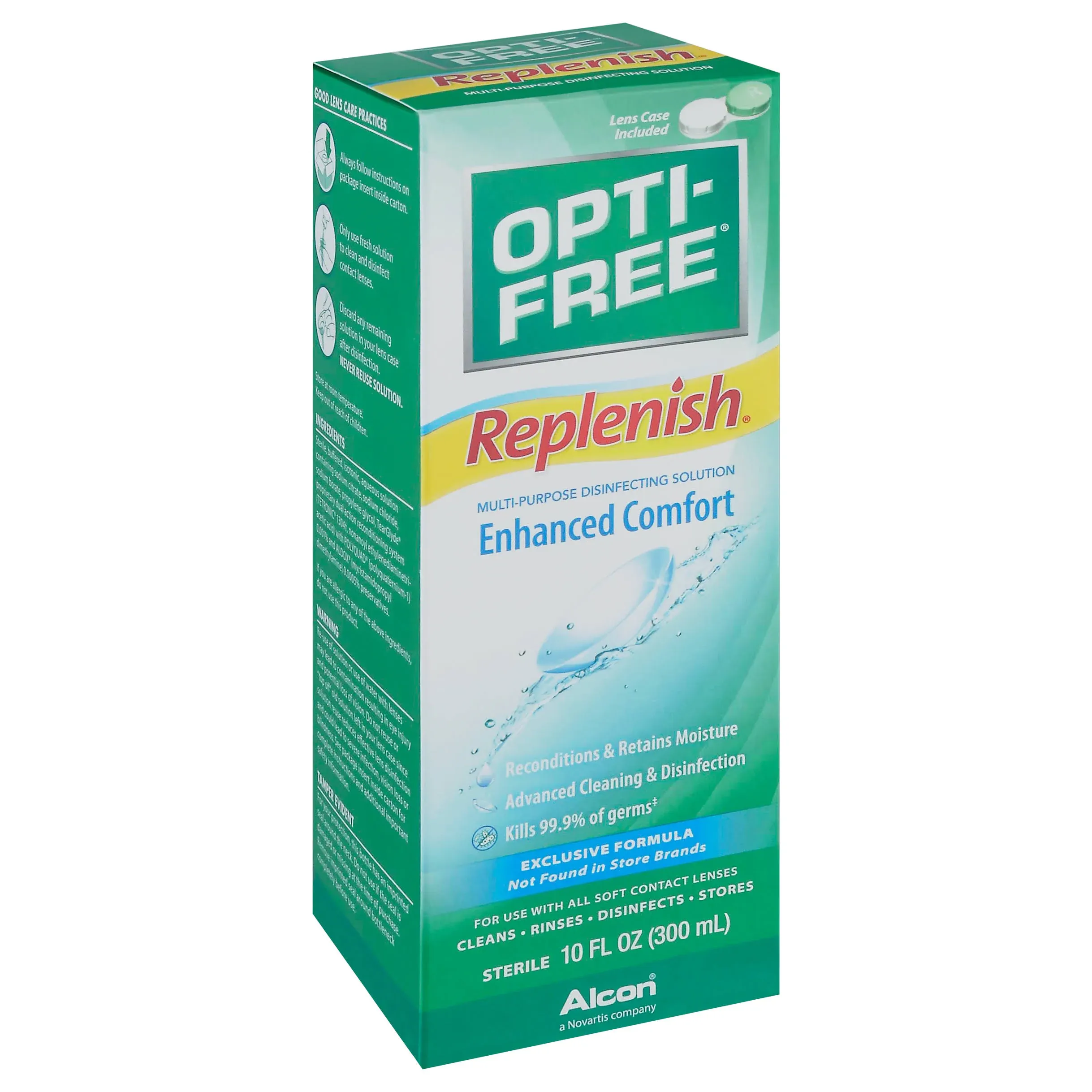 Opti Free Replenish Disinfecting Solution, Multi-Purpose - 10 fl oz