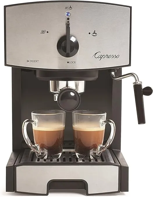 Capresso EC50 Espresso Machine - Stainless Steel