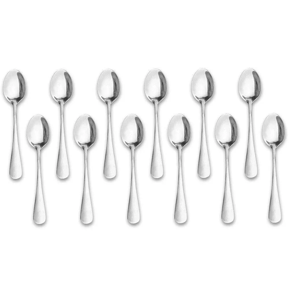 Easonove Demitasse Espresso Spoons,12-piece Mini Coffee Tiny Stainless Steel ...