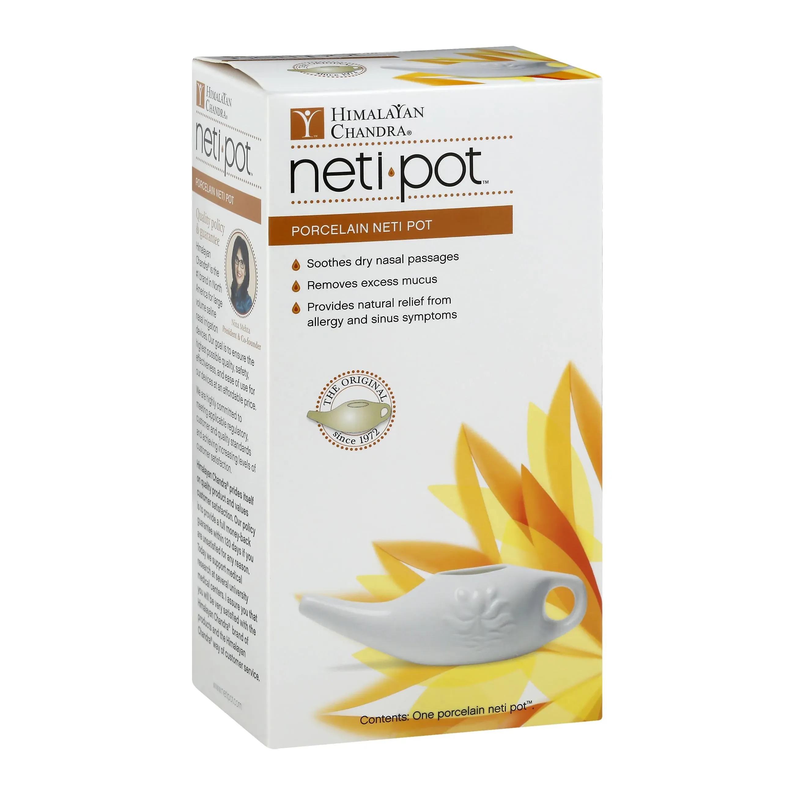 Himalayan Neti Pot Wash Porcelain Neti Pot Nasal Wash