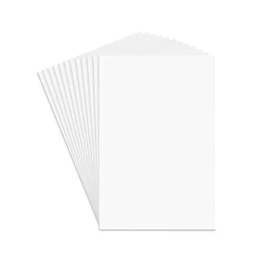 Staples Notepads, 3" x 5", Unruled, White, 100 Sheets/Pad, Dozen Pads/Pack (ST57337)