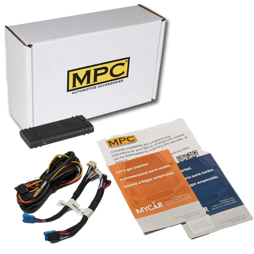 MPC Smartphone Remote Starter Control / 1-year Service Included/works with MPC Remote Start Systems