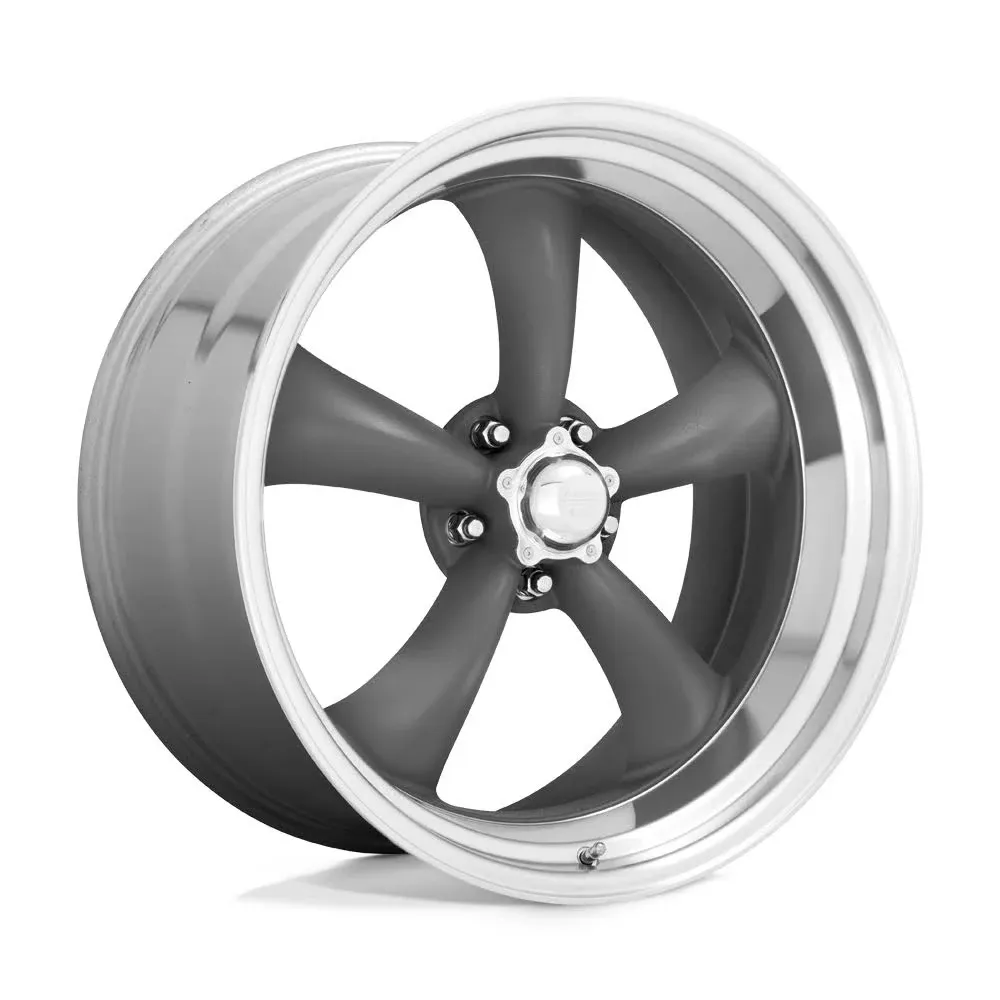 American Racing Vintage VN215 Classic Torq Thrust II 20x8 0 5x120.65 Mag Gray