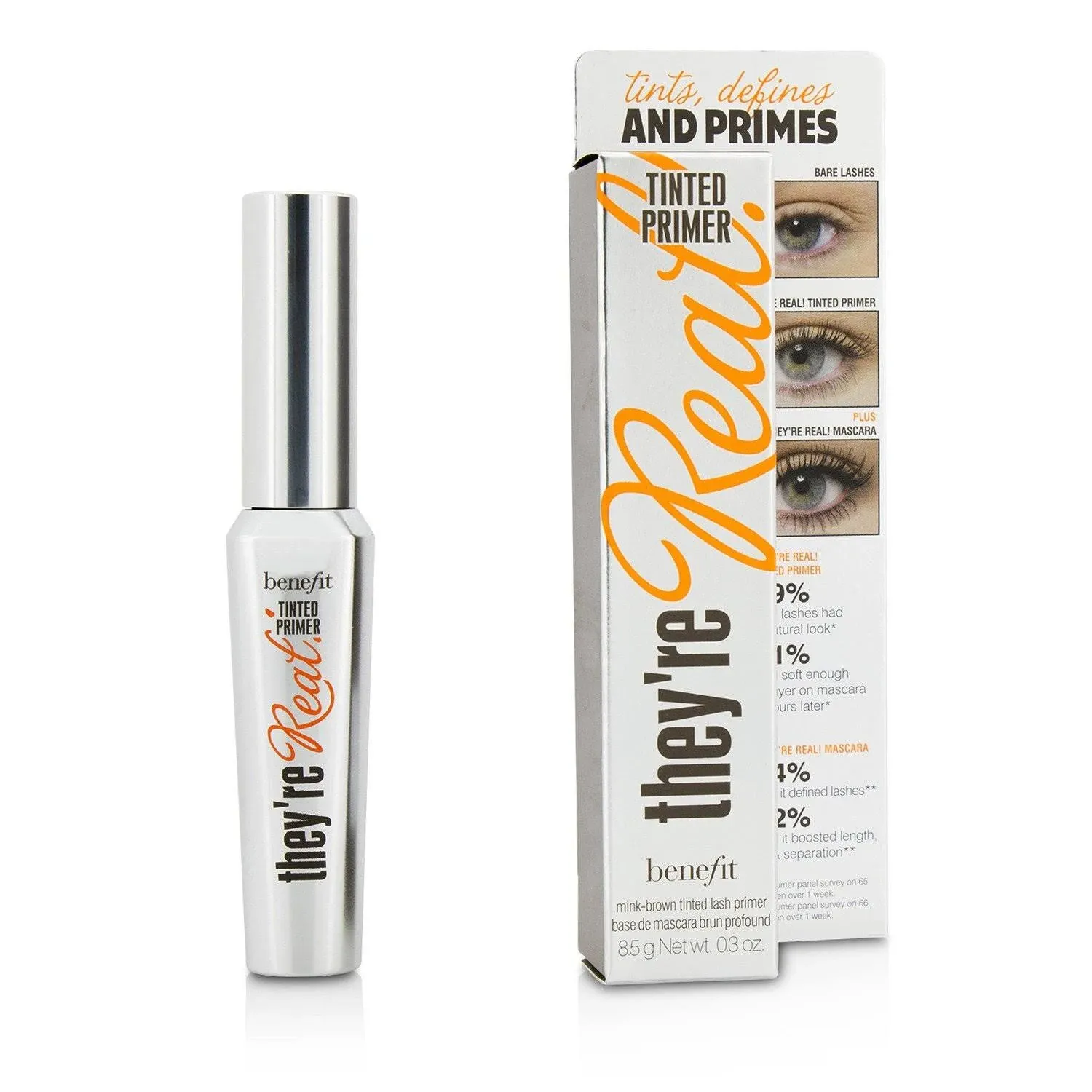 Benefit Cosmetics They're Real! Tinted Lash Primer - Mink Brown