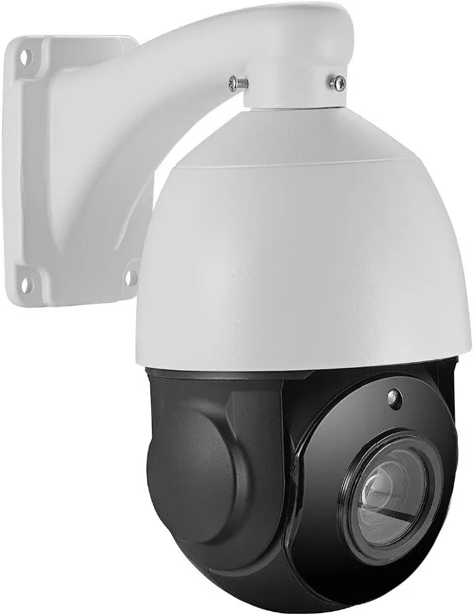 Alptop Outdoor 5MP PTZ IP POE Dome Security Camera 30x Optical Zoom Pan Tilt