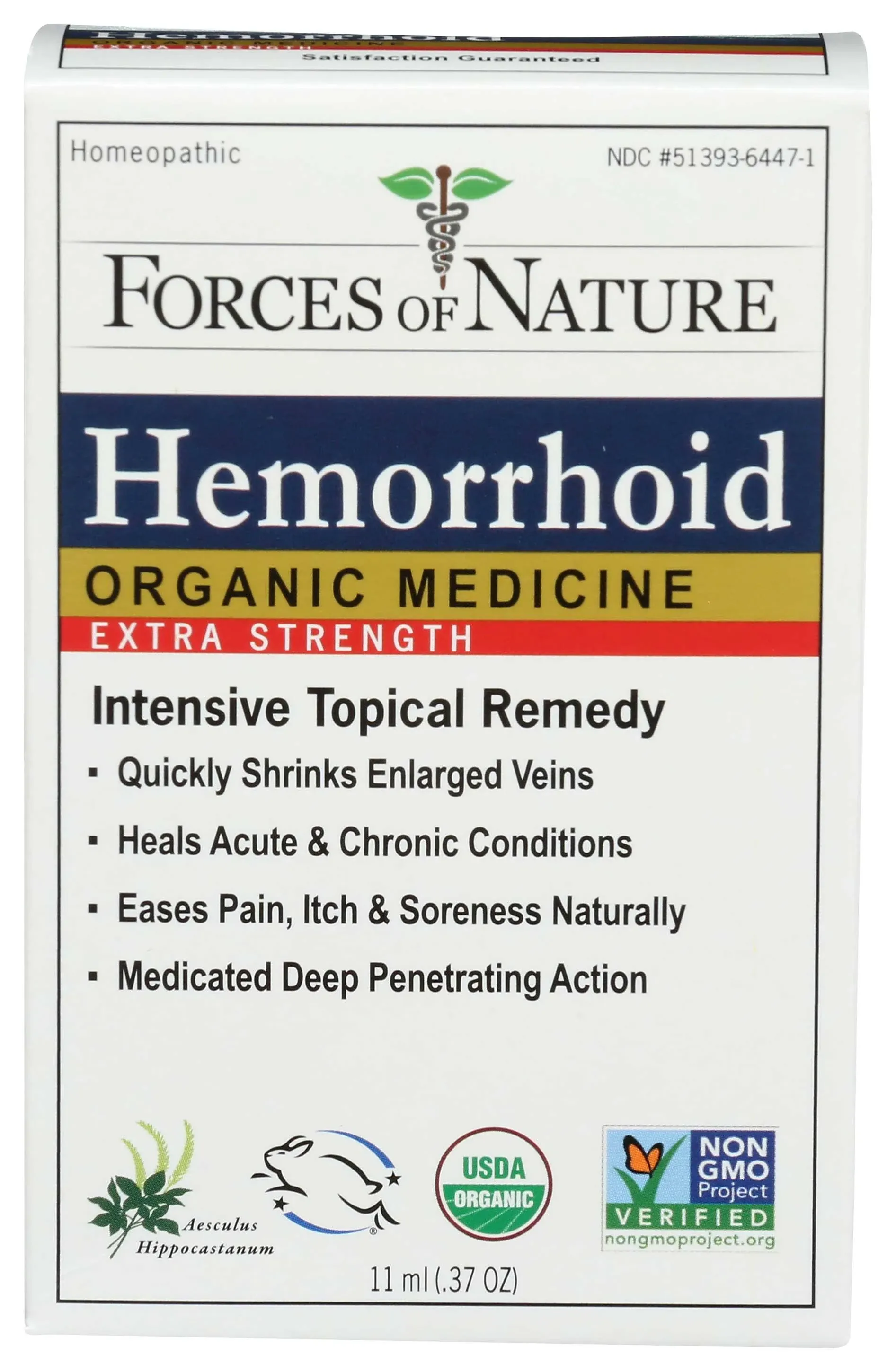 Forces Of Nature Hemorrhoid Control Extra Strength