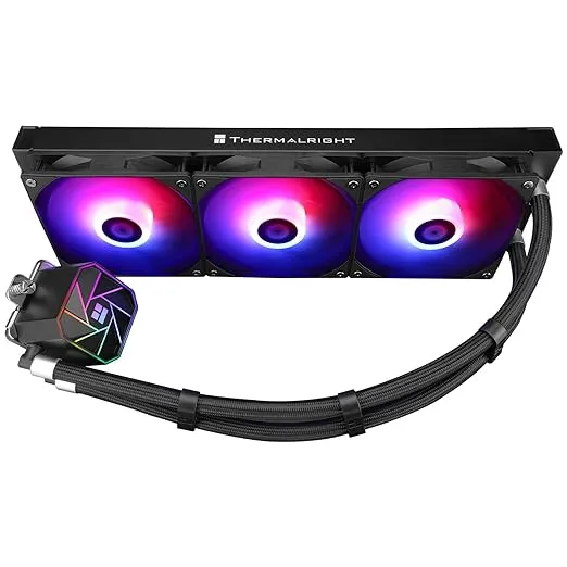 Thermalright Aqua Elite 360 V3 Water Cooling CPU Cooler, 3 PWM ARGB Fans with S-FDB Bearings,Efficient PWM Controlled Pump,for AMD/AM4/AM5, Intel LGA1150/1151/1200/2011/1700, (AE360 V3)