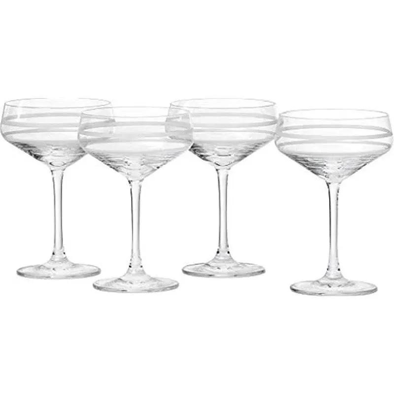 CraftHouse by Fortessa Tritan Crystal 8.8 Ounce SZ Coupe Cocktail Glass, Set of 4