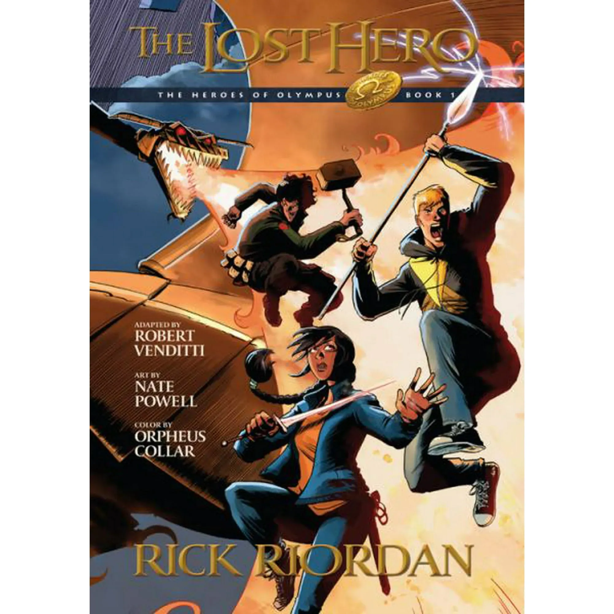 Heroes of Olympus, Book One: Lost Hero: The Graphic Novel, The-Heroes