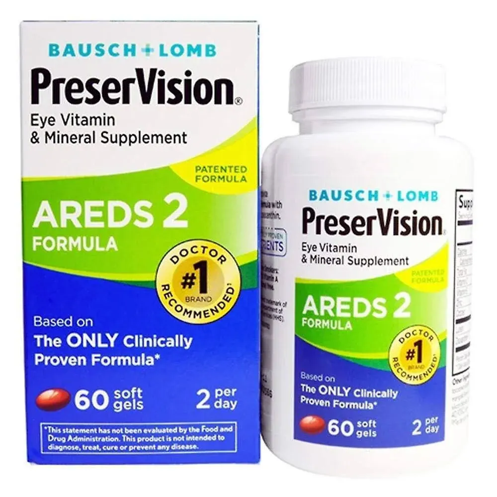 Bausch & Lomb PreserVision Eye Softgels