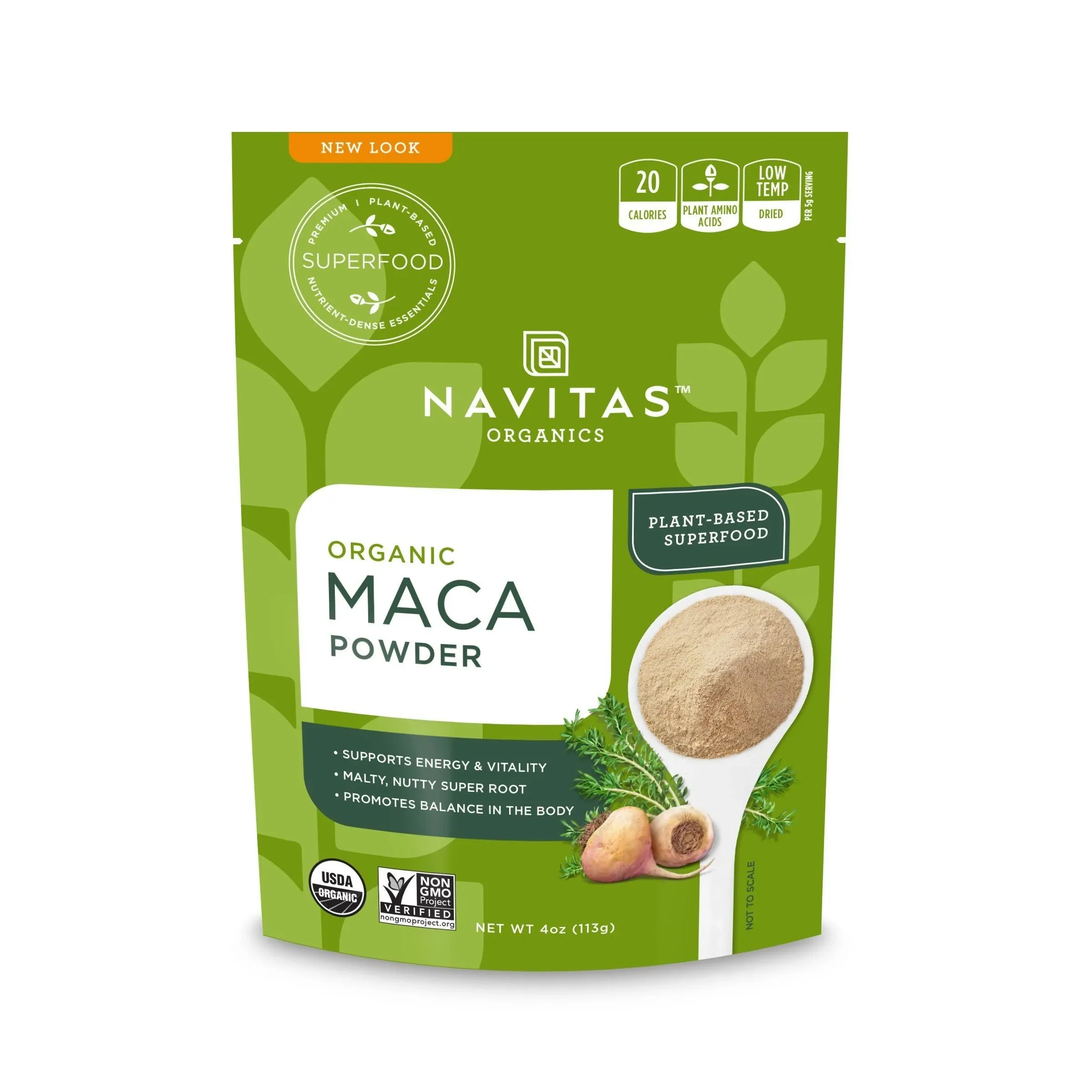 Navitas Maca Powder - 4 oz bag