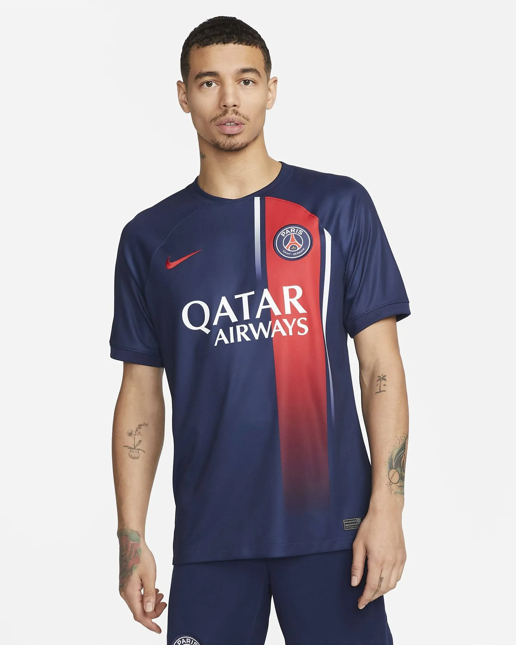 Paris Saint-Germain 2023/24 Stadium Domicile Maillot de football Nike Dri-FIT pour homme