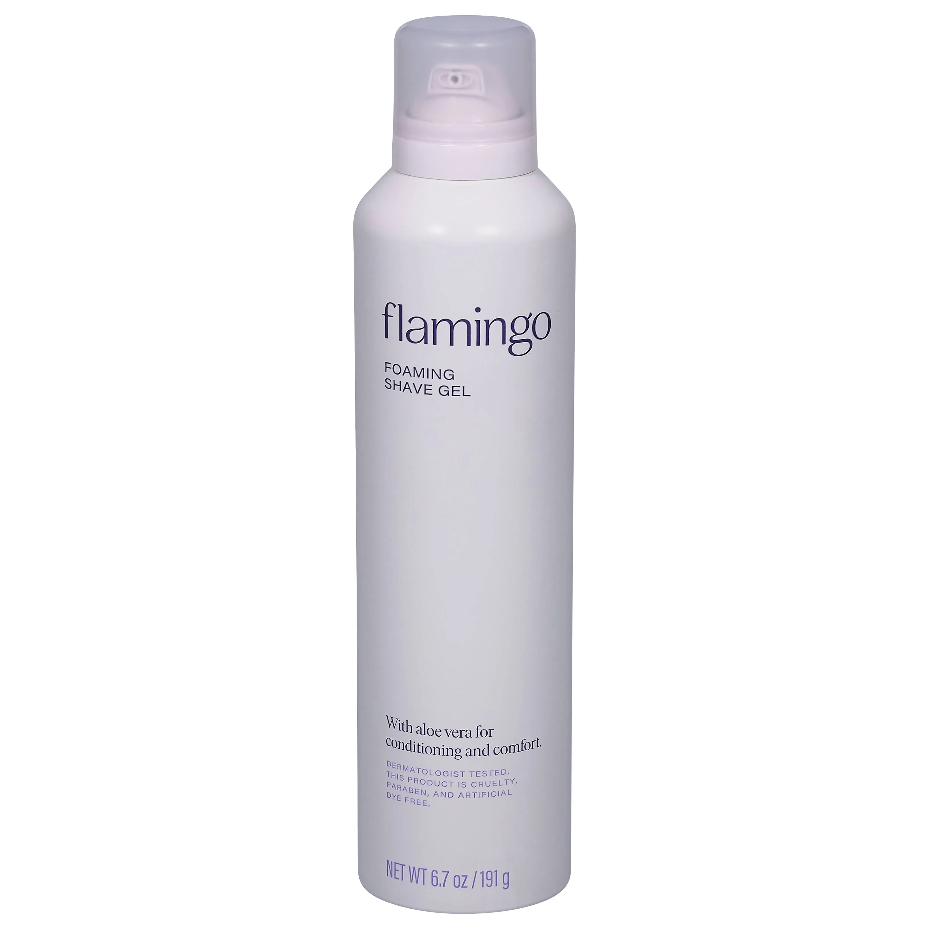 Flamingo Foaming Shave Gel with Aloe Vera