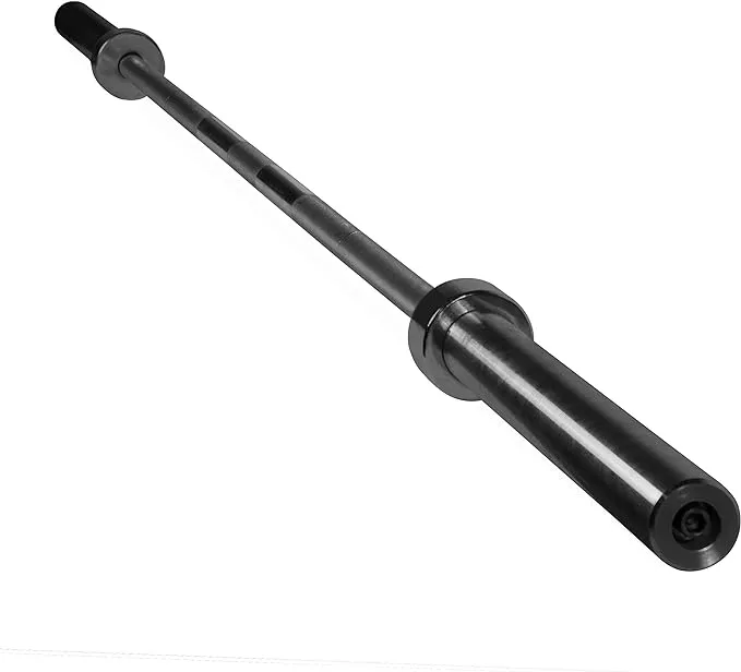 Cap Barbell Olympic Weight Bar, 7 ft, Black