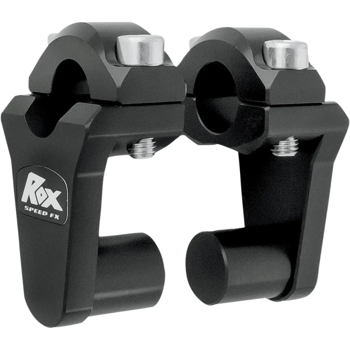 Rox Speed FX Handle Bar Handlebar Pivoting Risers BLACK 2&#034; Rise x 7/8&#034; 1R-P2SS