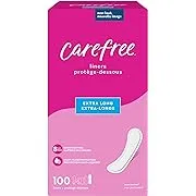 Carefree Acti- Fresh Extra Long Unscented Panty Liners