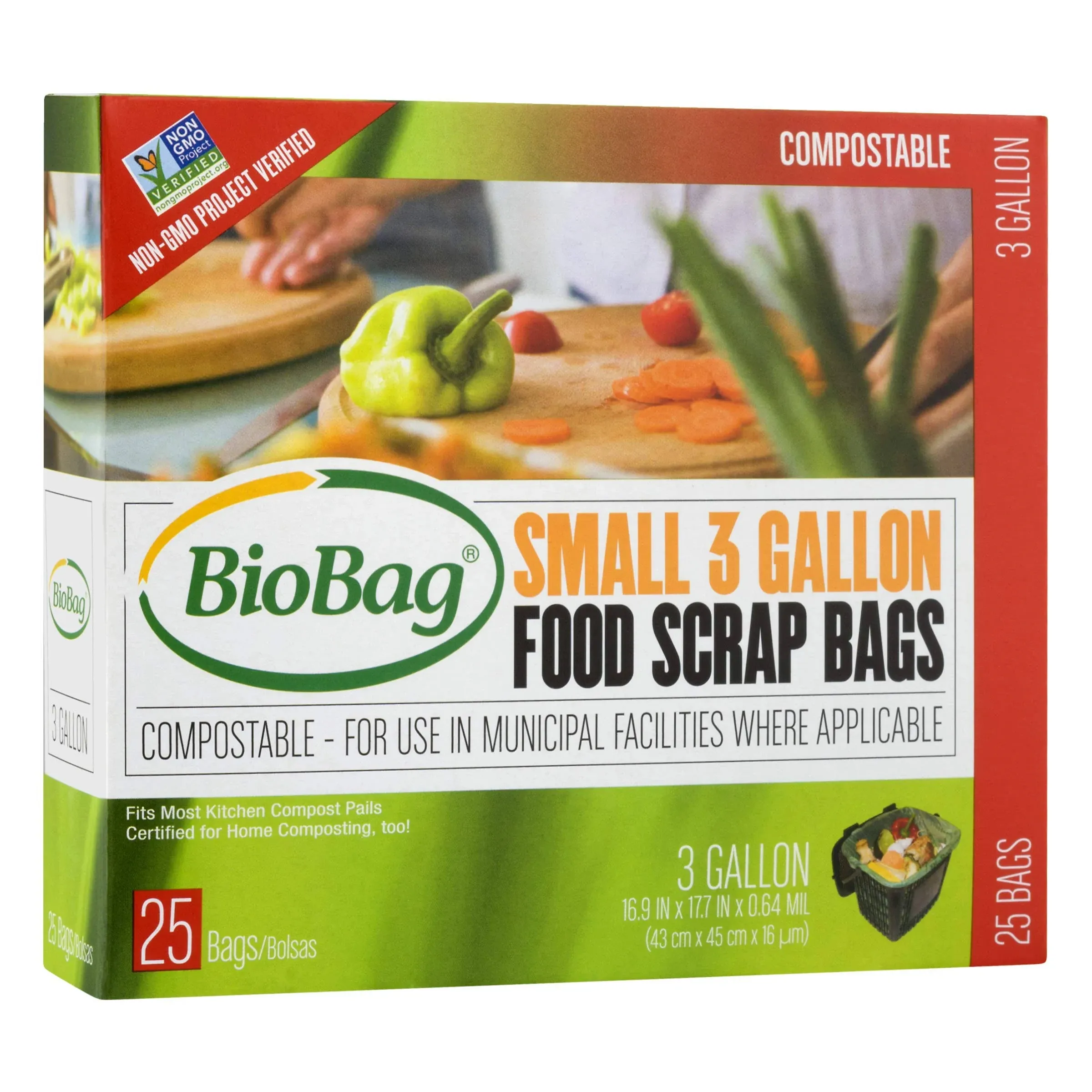 Biobag Compostable Food Scrap Bags