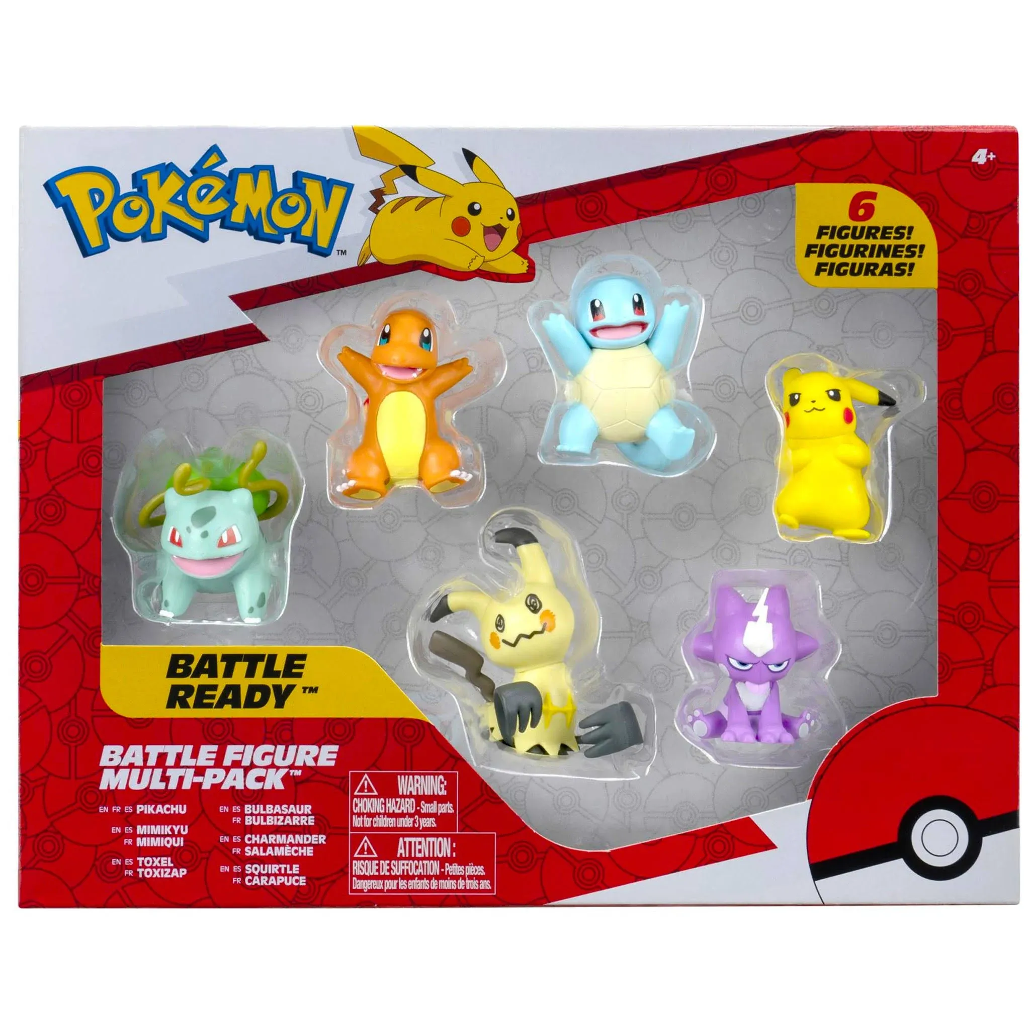 Pokemon - Battle Figure 6-Pack