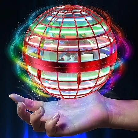 Amerfist 2024 Flying Orb Ball Toy,Cosmic Globe Boomerang Hover Ball Galactic Fidget Spinner, Hand Drone Orbit, Cool Toys Gift for 6 7 8 9 10+ Year