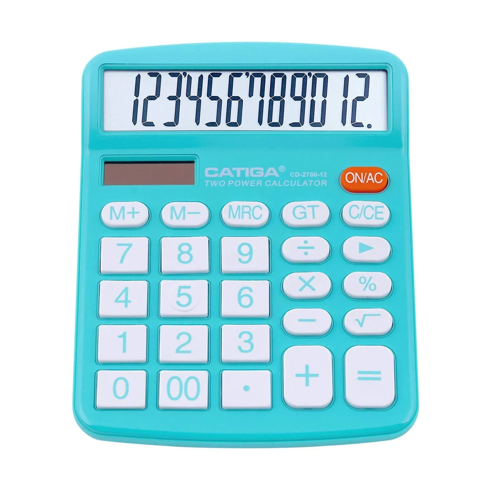 Catiga Desktop Calculator 12 Digit with Large LCD Display and Sensitive Button ...