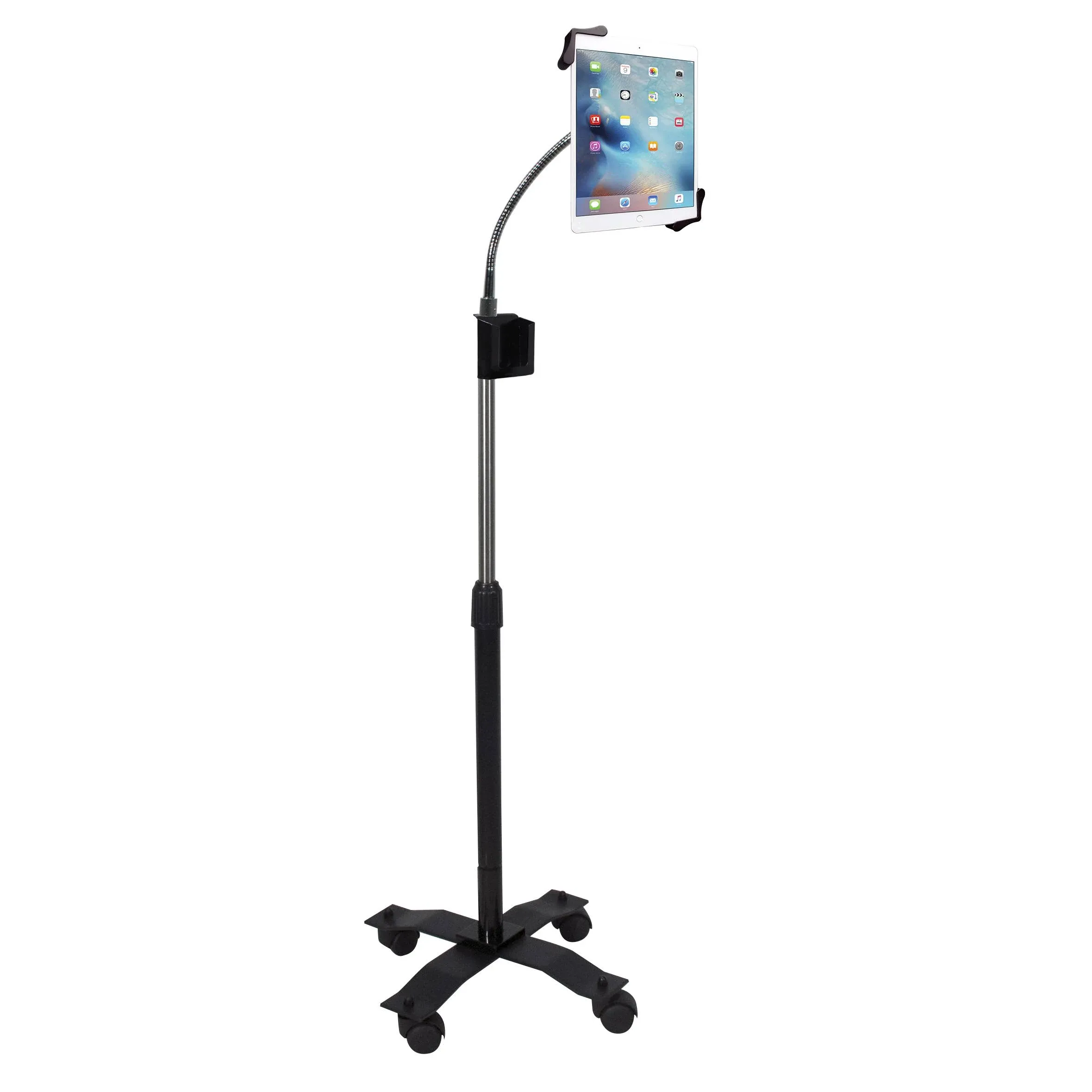 CTA Digital Compact Gooseneck Floor Stand for 7-13" Tablets (PAD-CGS)