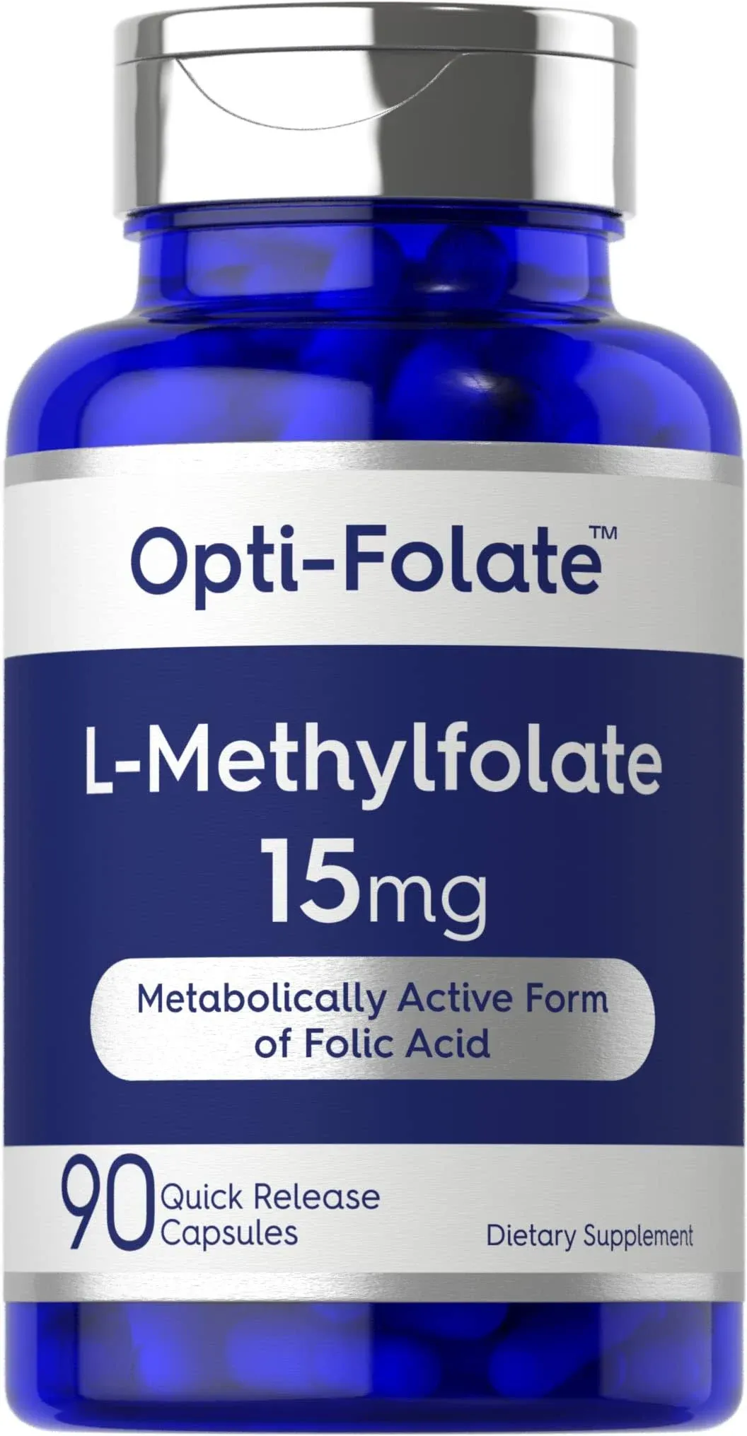 L Methylfolate 15mg | 90 Capsules | Max Potency | by Opti Folate