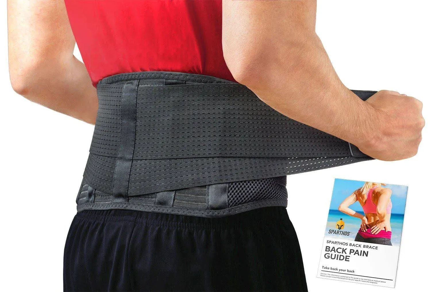 Back Brace Sparthos Immediate Relief from Back Pain Sciatica