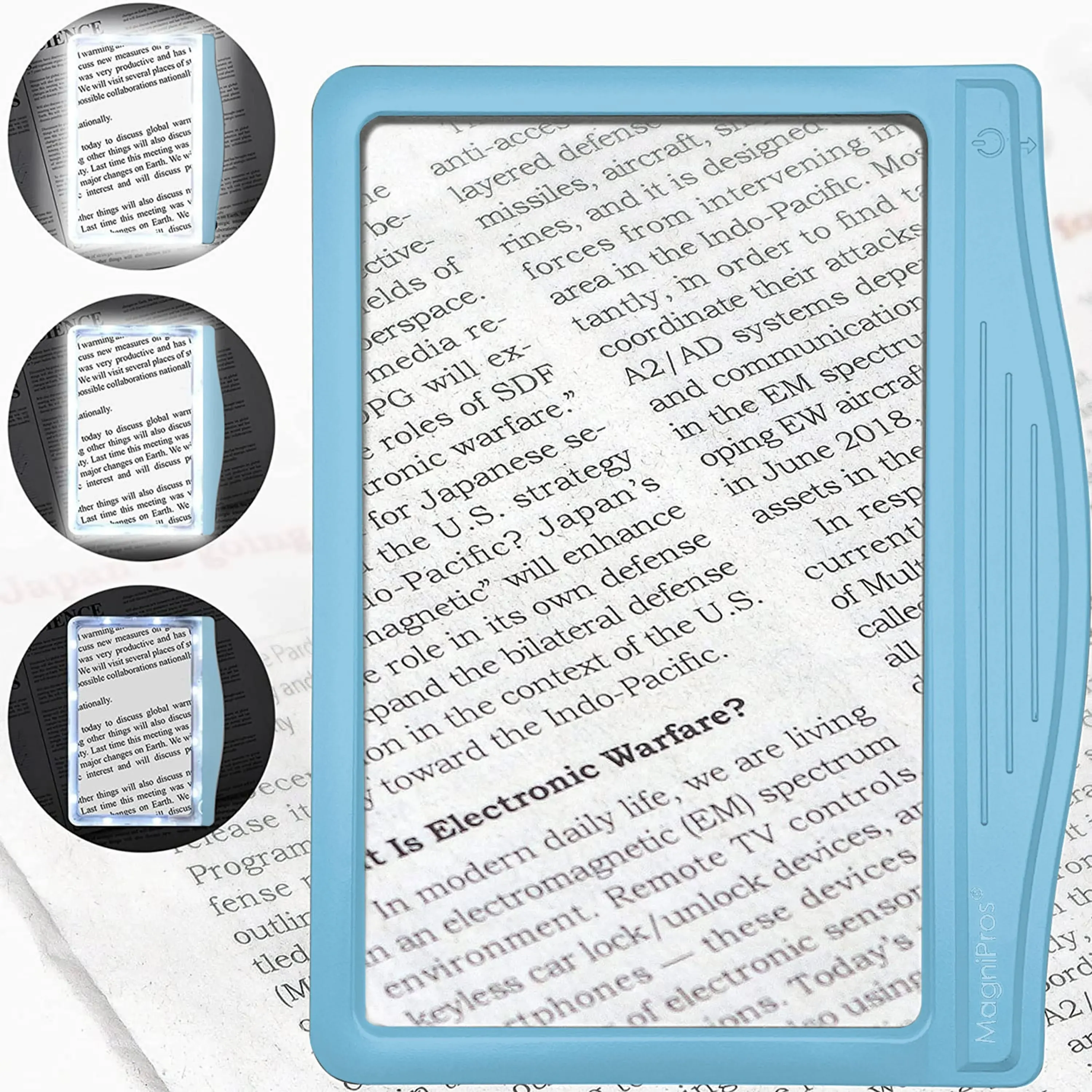 5X LED Page Magnifier