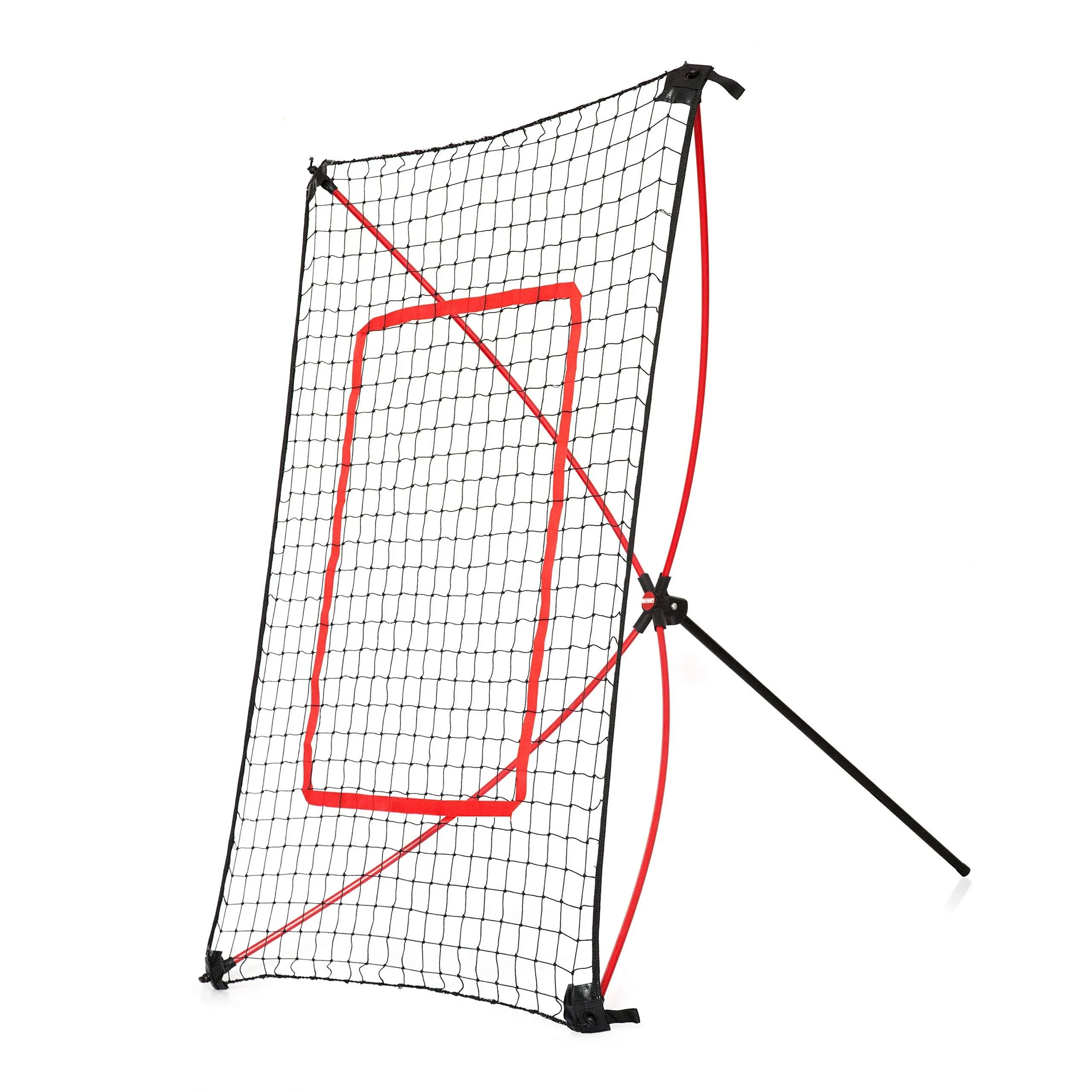 NET PLAYZ Pitchback Portable Baseball Rebound Net, 5Ft X 3Ft, Quick Set Up, Ligh