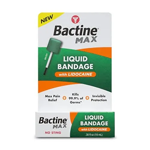 Bactine Max Liquid Bandage - 0.3 fl oz