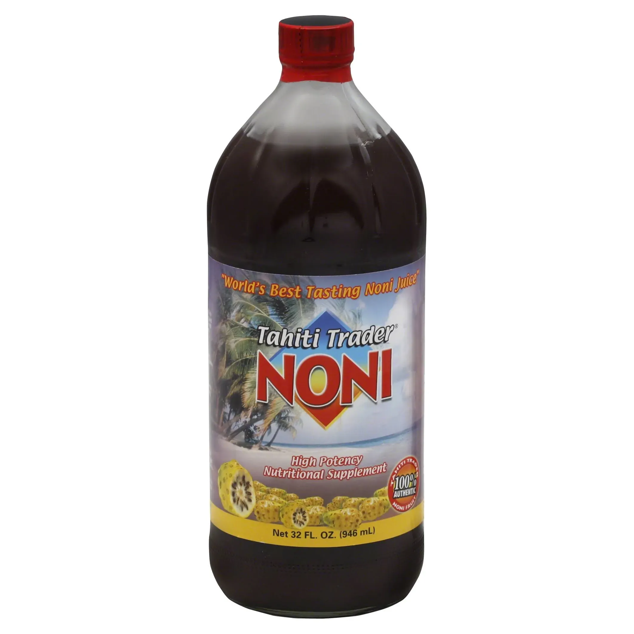 Tahiti Trader High Potency Noni Juice - 32 fl oz bottle