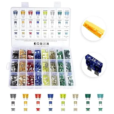 MulWark 272pc Blade Car Fuses Automotive Assortment Kit - Standard & Mini & Low Profile Mini(2A 5A 10A 15A 20A 25A 30A 35A), w/A Fuse Puller for Car Boat Truck SUV RV Auto Fuses