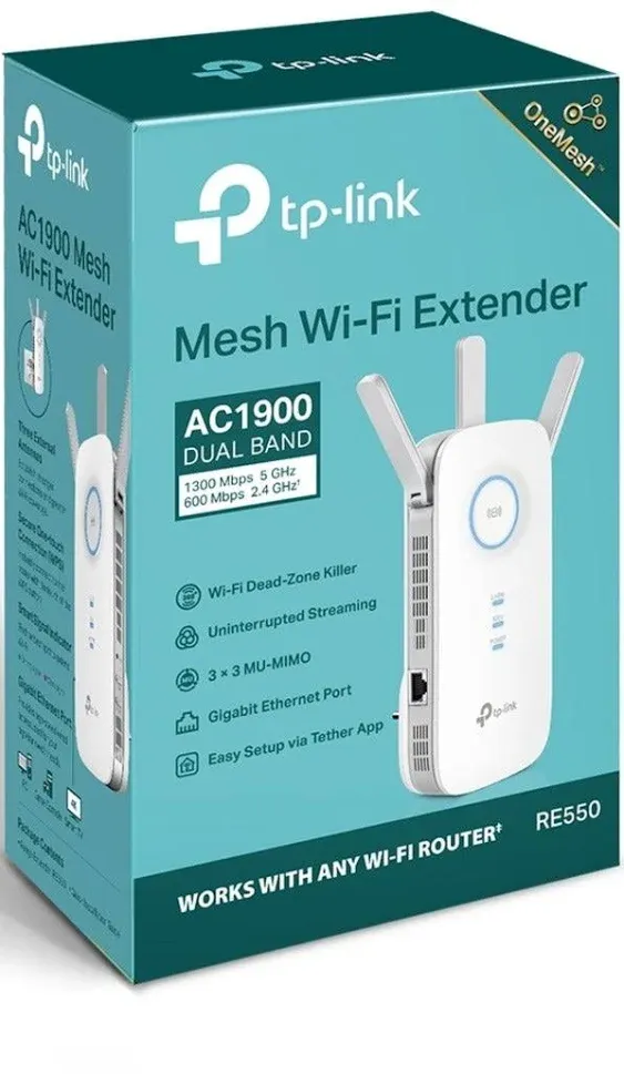 TP-Link AC1900 Wi-Fi Range Extender RE550