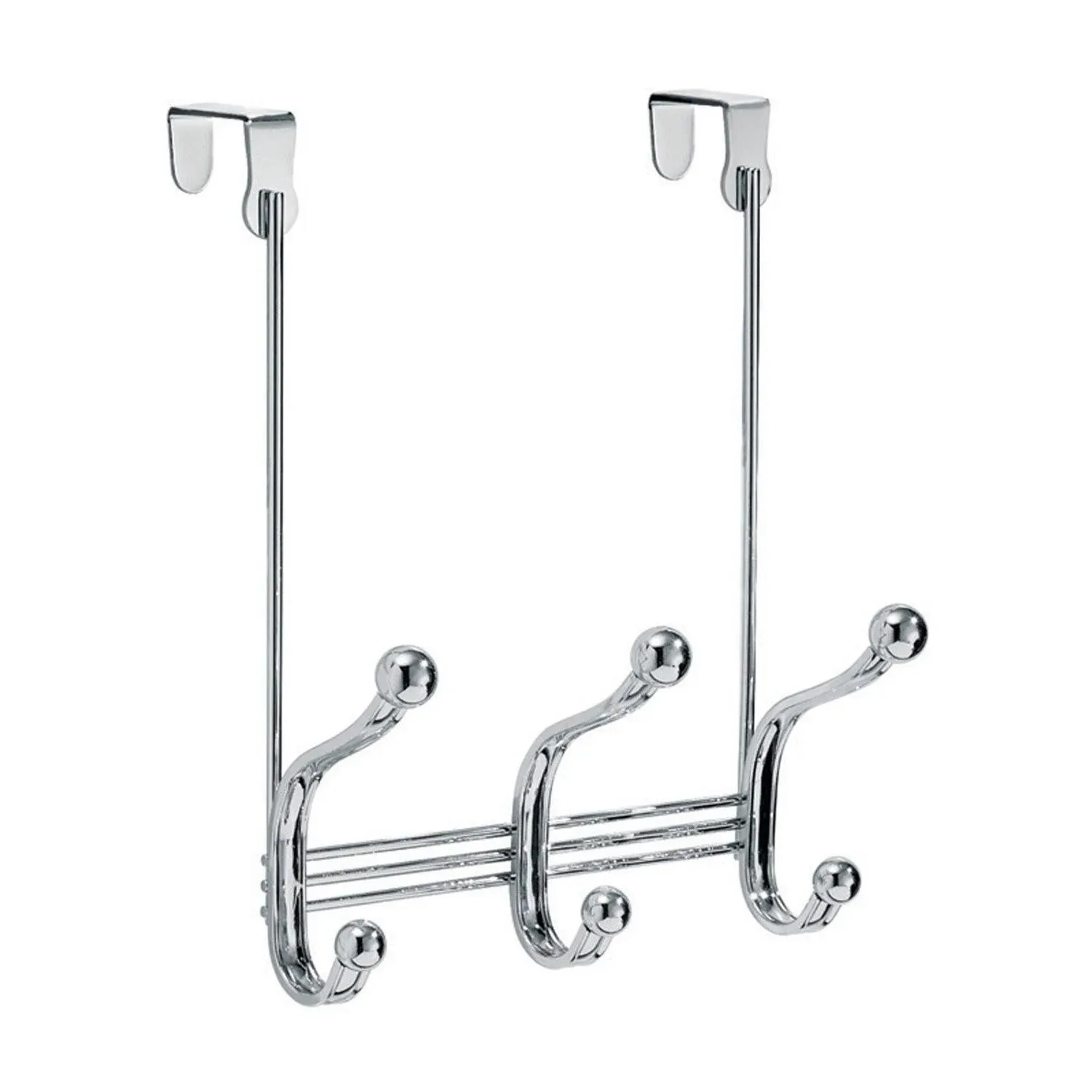 Interdesign York Lyra 3 Hook Over The Door Rack