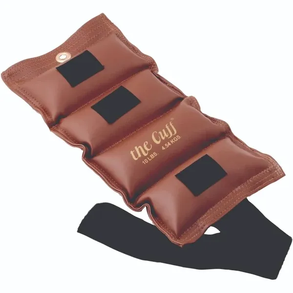 The Original Cuff Ankle and Wrist Weight - 10 lb - Brown