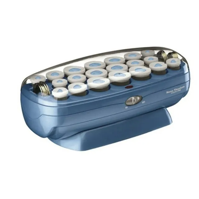 Babyliss Pro Nano Titanium Professional 20-Roller Hairsetter, Blue