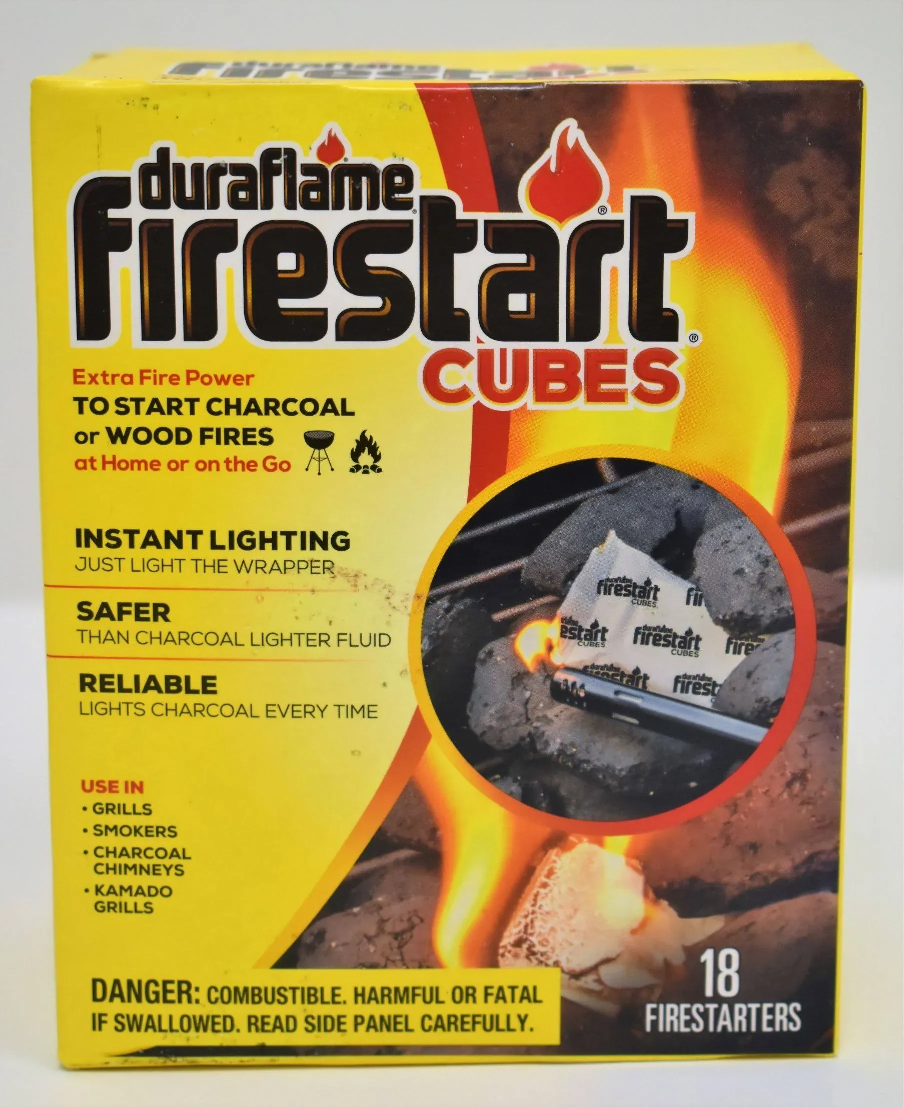 Duraflame Firestart Cubes Firelighters 18 Pack