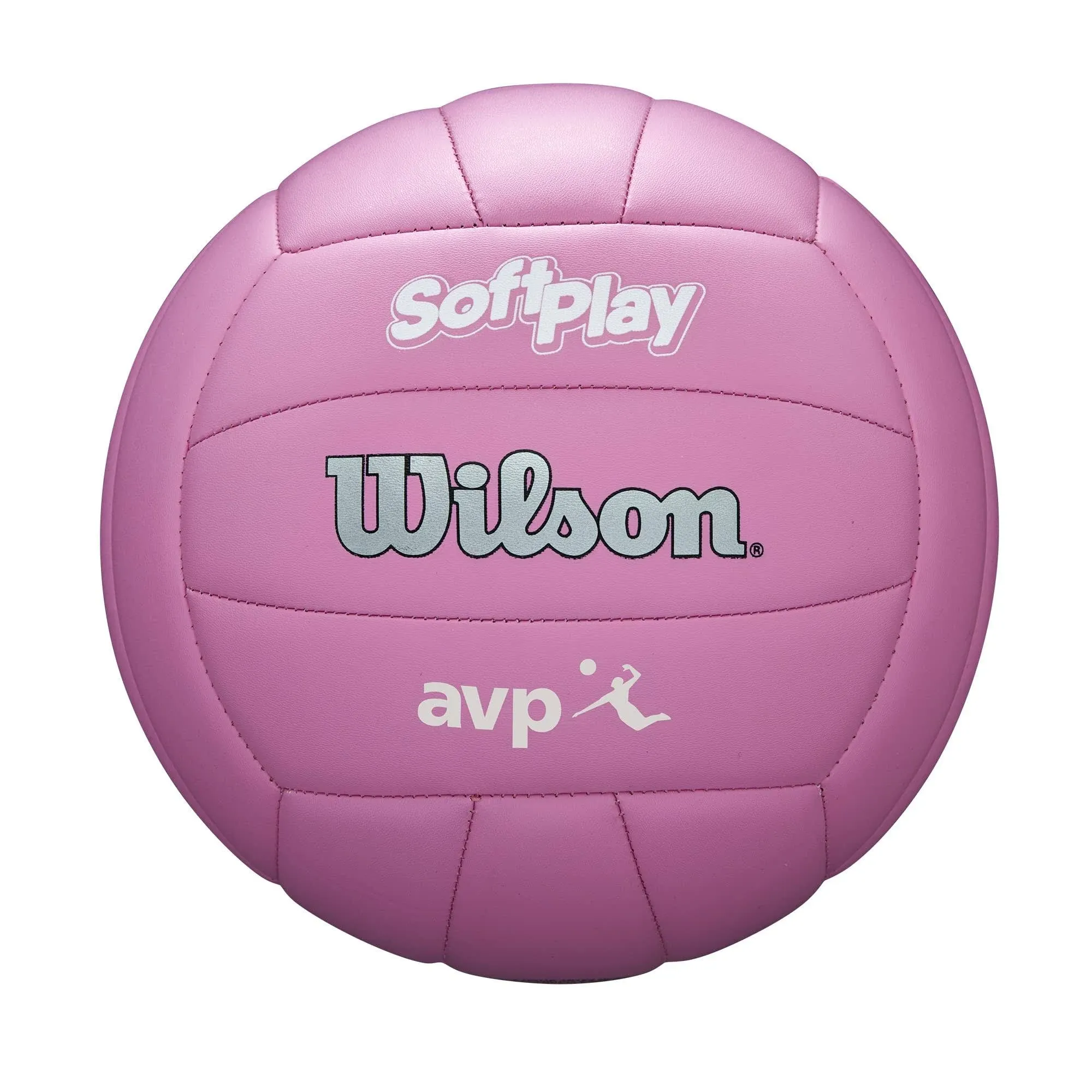 Wilson AVP Soft Play Volleyball - Pink, Size: Official