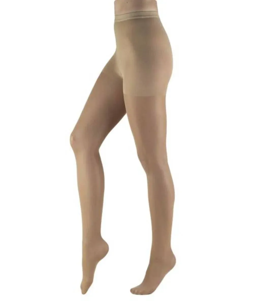 Truform Women's Compression 8-15 mmHg Sheer Pantyhose