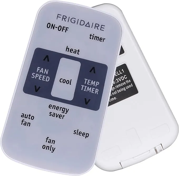 Replacement for Frigidaire Air Conditioner Remote Control Model Number RG15D/E