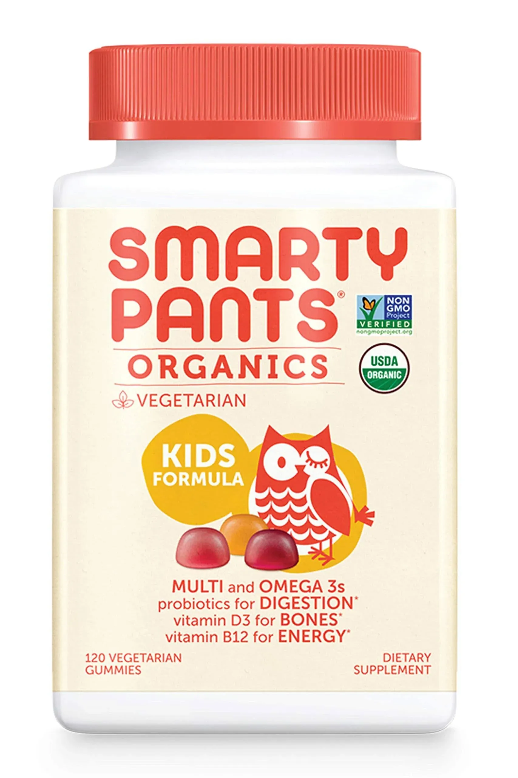 Smartypants Organic Kids Multivitamin