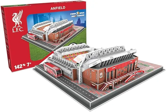 Liverpool Fc Anfield Stadium 3D Puzzle