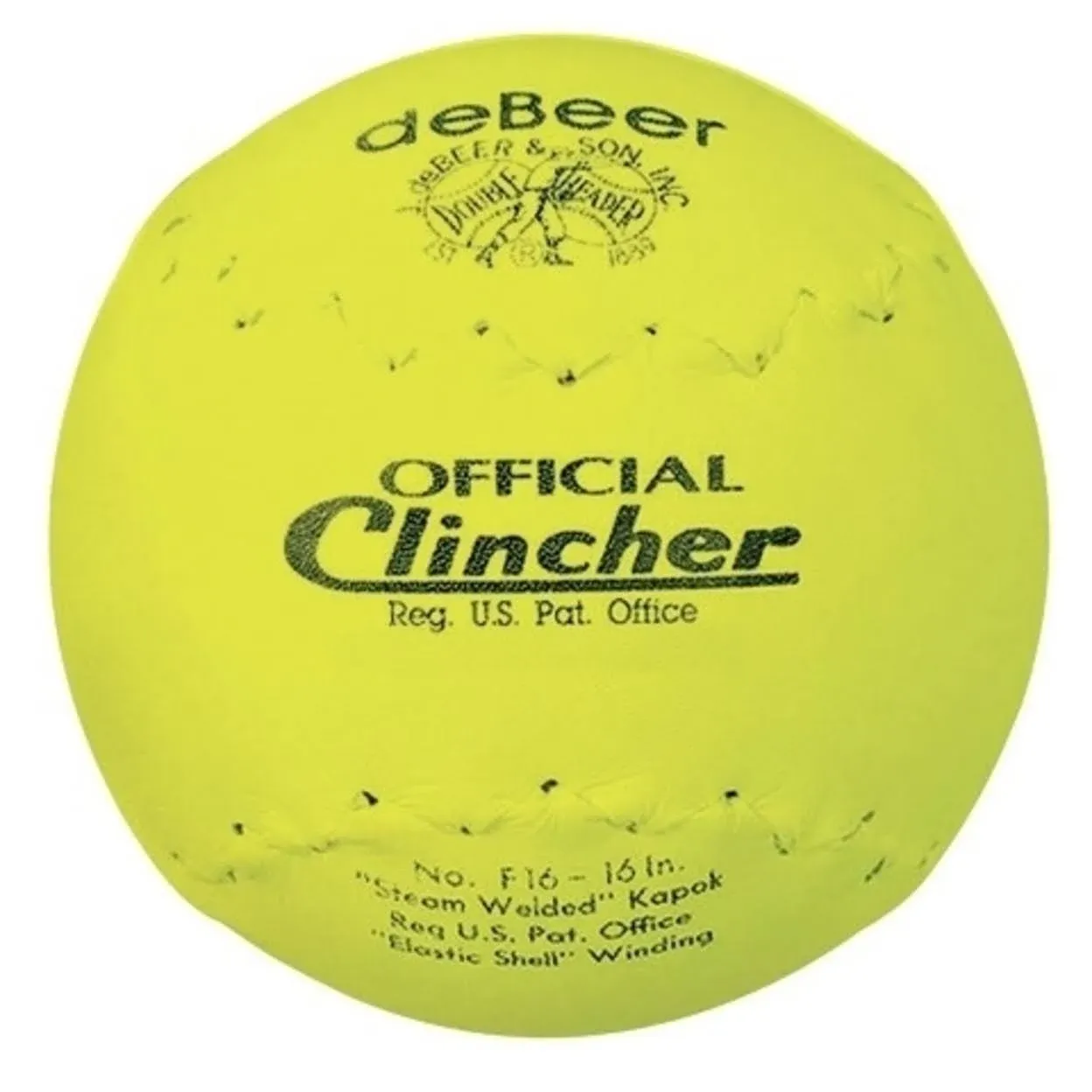 DeBeer 16 in. Official Clincher Softball