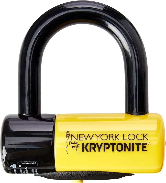 Kryptonite New York Disc Lock - Black/Yellow