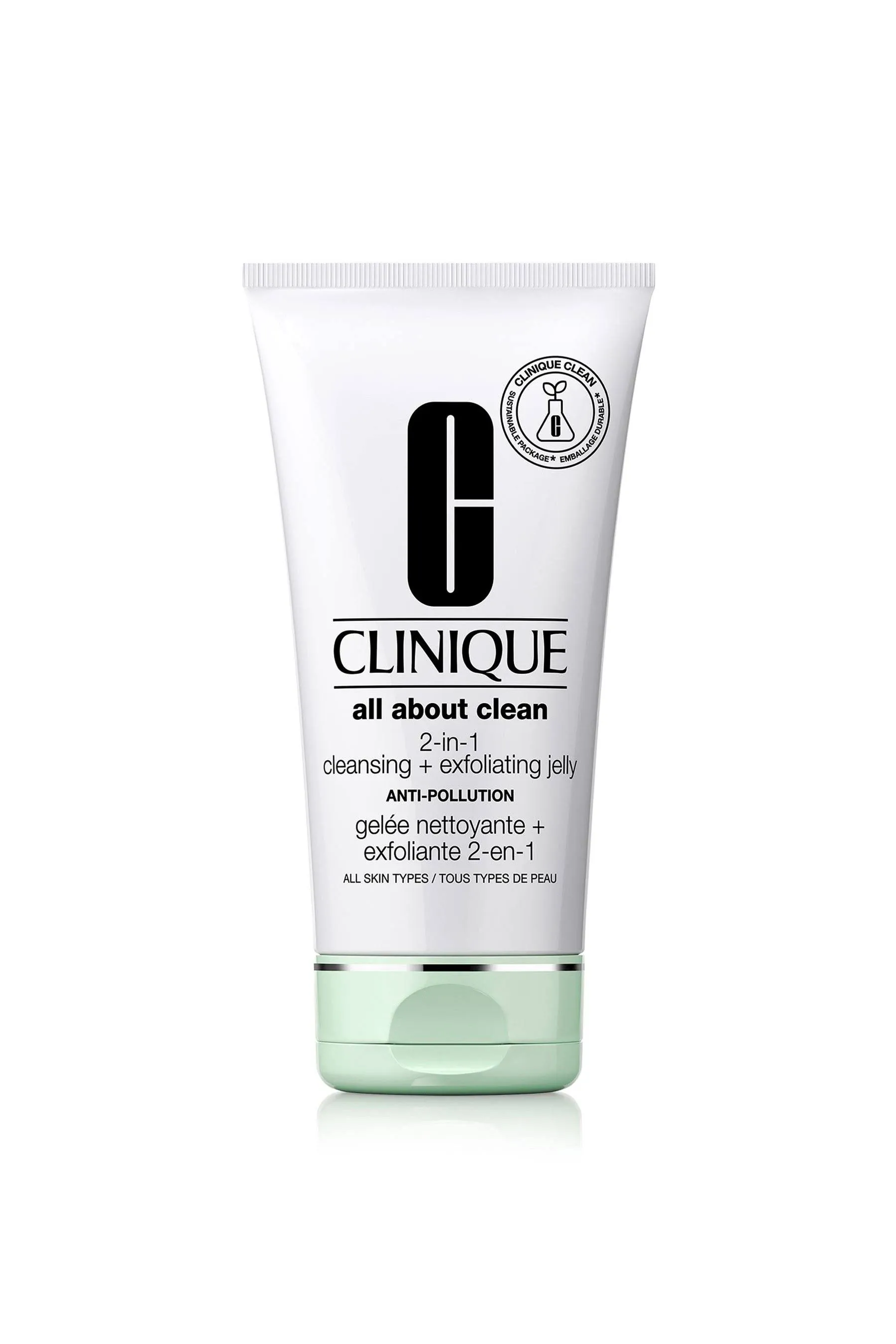 Clinique All About Clean 2-in-1 Cleansing + Exfoliating Jelly